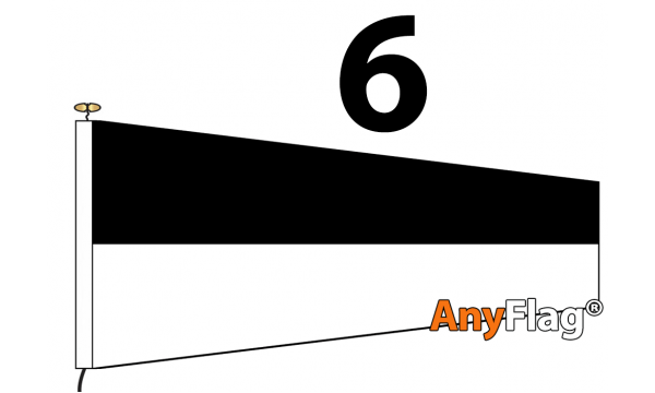 Signal Code 6 Flag (SIX)